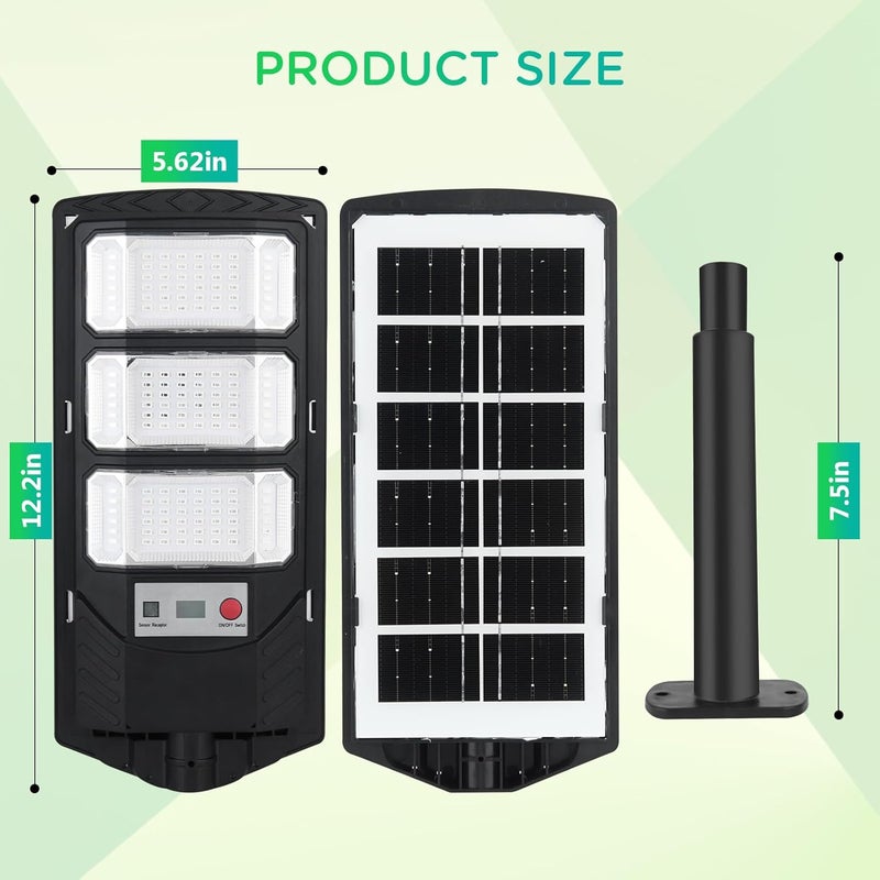 Zuomeng Hog Lights for Night Hunting, Solar Green Light, Motion Activated Feeder Light with 300ft Remote Alarm, Outdoor Wireless Lighting for Boar, Deer - Image 5